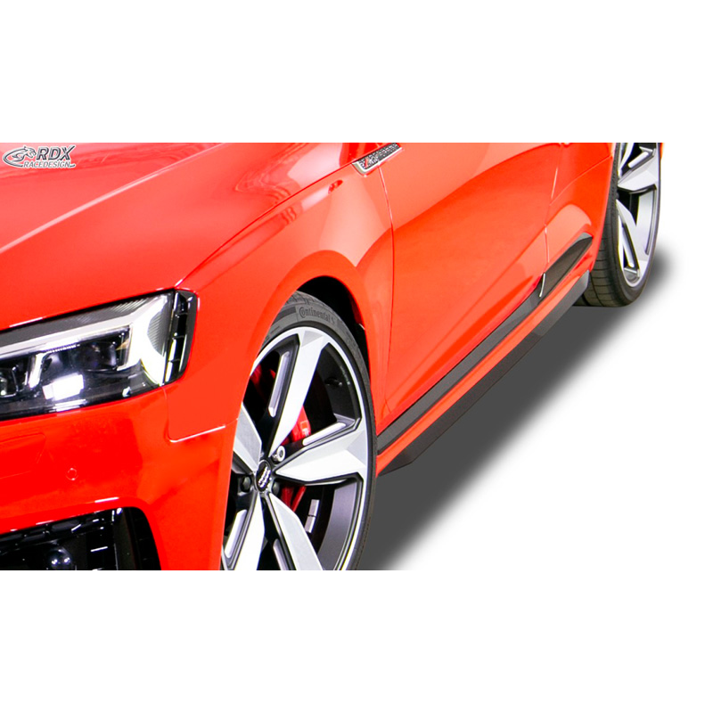 Sideskirts 'Slim'  Audi RS5 (F5) 2016- (ABS zwart glanzend)