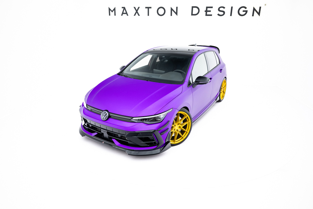 Voorspoiler V.4 Volkswagen Golf R Mk8 Facelift