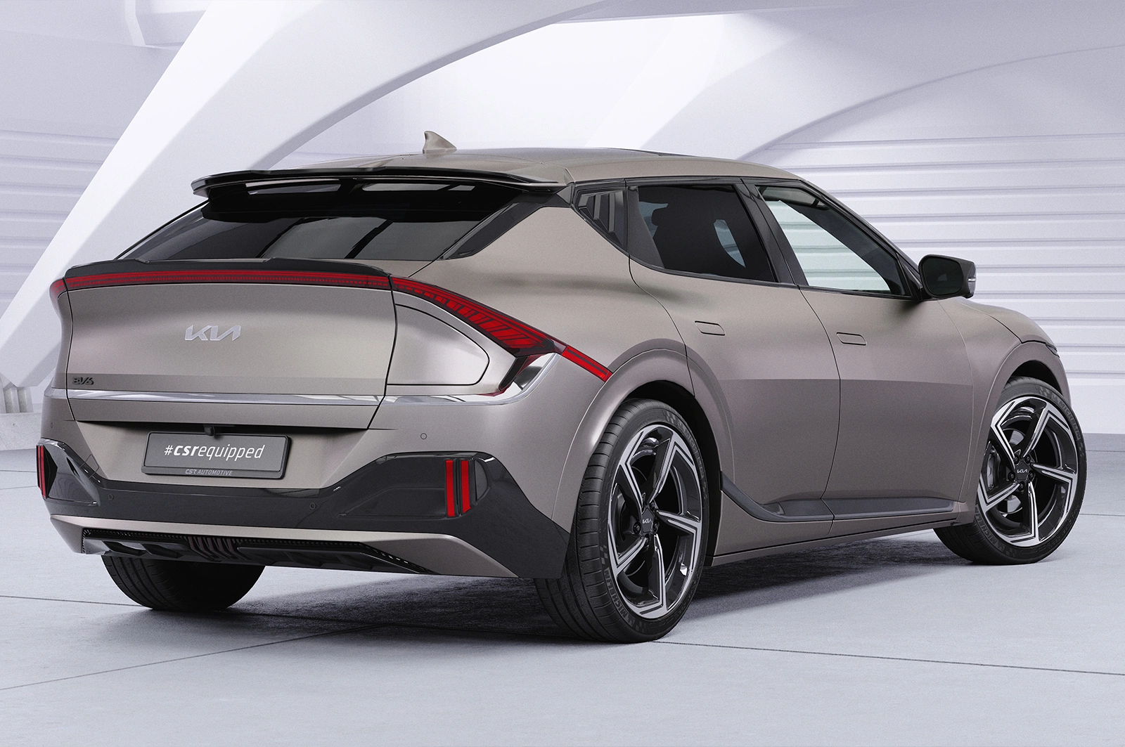 Achterspoiler Kia EV6 glans zwart