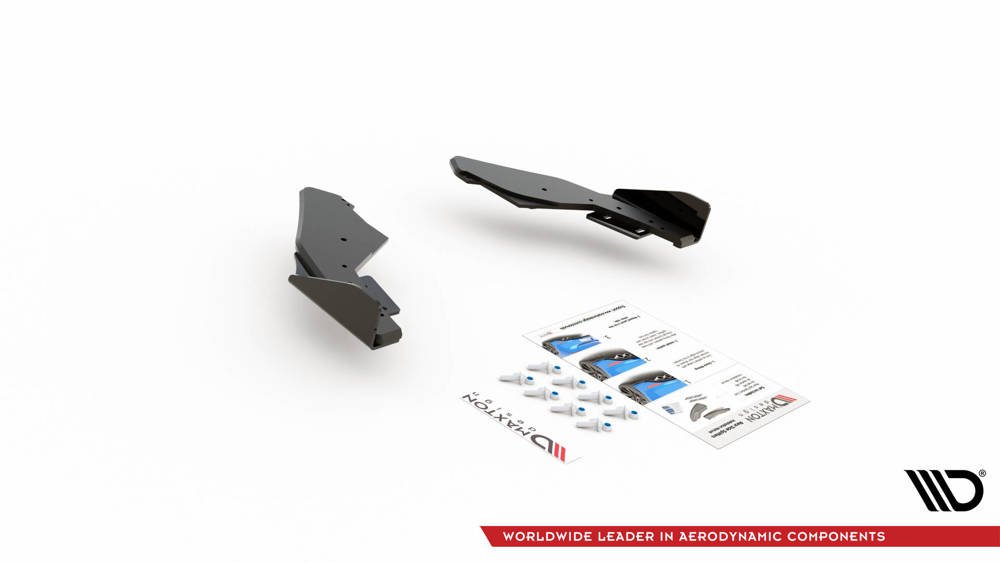 Zijdiffuser met Canards Street Pro Volkswagen Golf 8 GTI Maxton