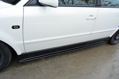 Zijskirts VW Passat 3B Glans Zwart