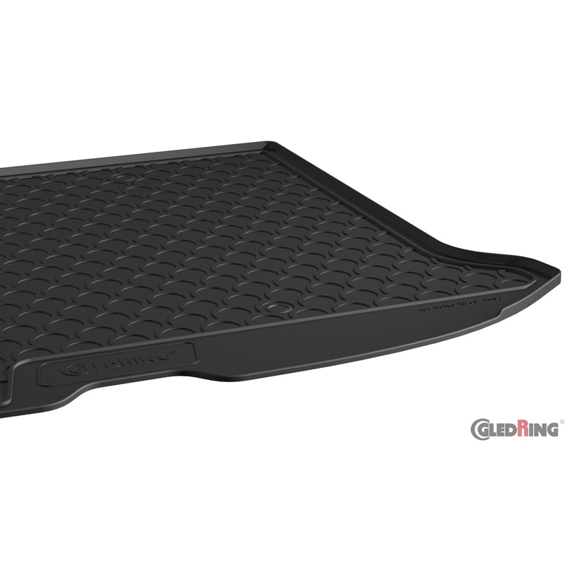 Rubbasol (Rubber) Kofferbakmat  Volvo XC60 2008-2016 (met ruimtebesparend reservewiel)