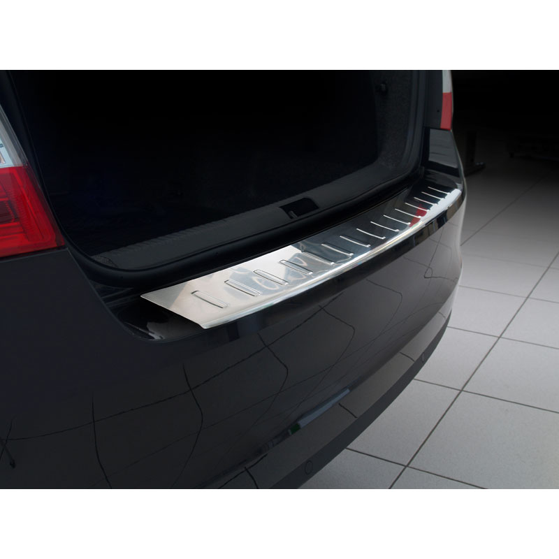 RVS Achterbumperprotector  Skoda Octavia III sedan 2013- 'Ribs'