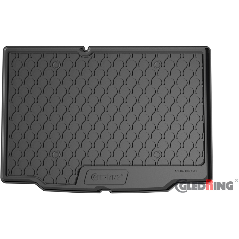 Gledring Rubbasol (Rubber) Kofferbakmat  Renault Clio VI HB 5-deurs 2026- (Lage laadvloer)