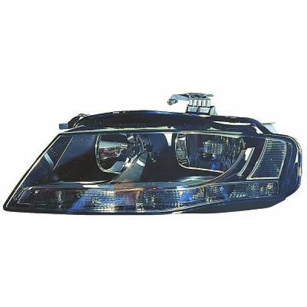 Koplamp rechts Audi A4 B8 07->> TYC H7+H7