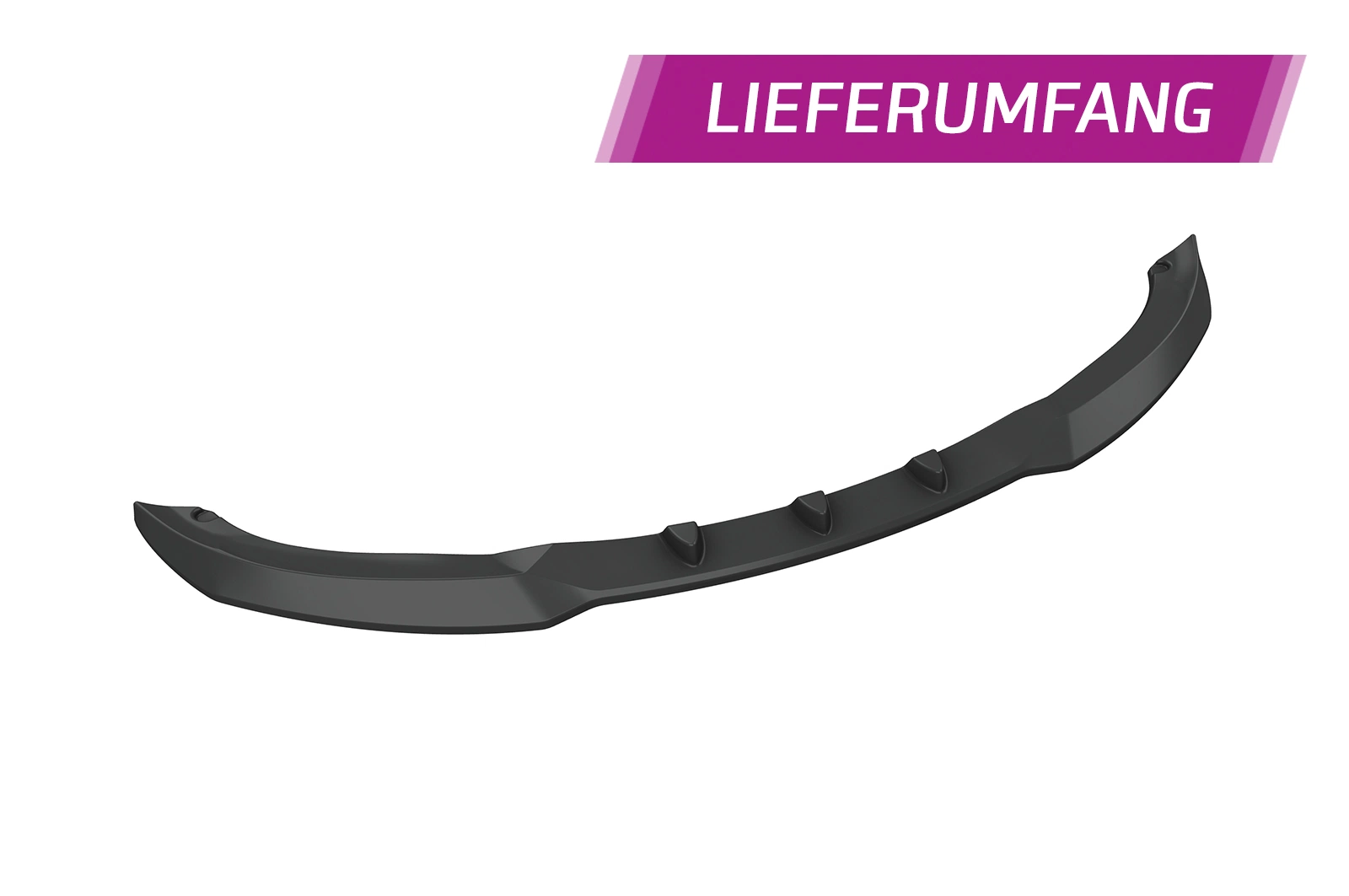 Voorspoiler BMW 3er E46 Coupé / Cabrio Glans Zwart – 03/2003–09/2006
