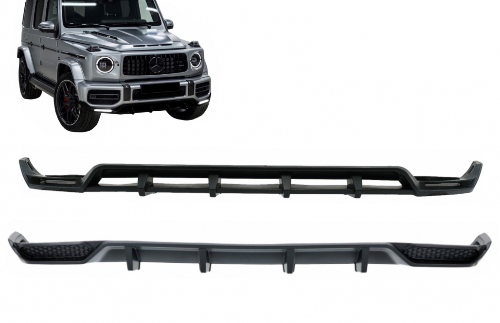 Mercedes G-Klasse W463 2018- G63 AMG Voorspoiler & Diffuser LED