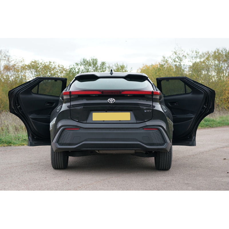 Set Car Shades (achterportieren)  Toyota C-HR II 2023- (2-delig)