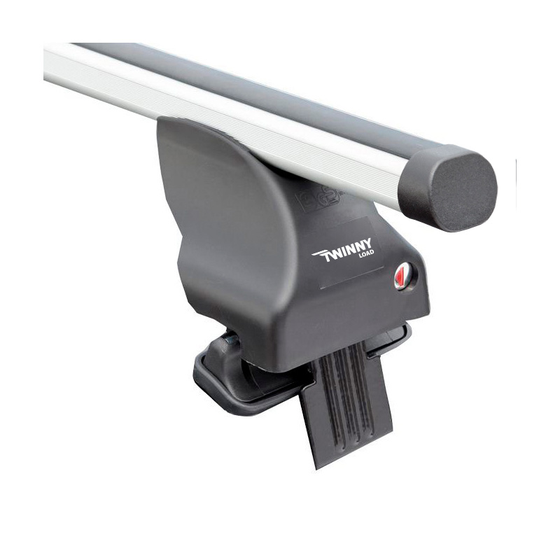 Dakdragerset Twinny Load Aluminium A16 semi pasvorm (voor auto's zonder dakreling)