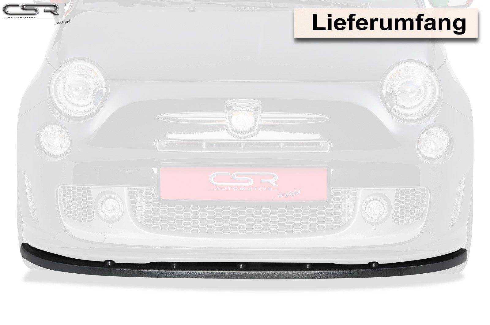 Voorspoiler Fiat 500 Abarth CSL120-C