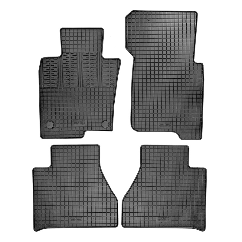 Rubber matten  Mercedes X-Klasse (W470) 2017-2020 (4-delig + montagesysteem)