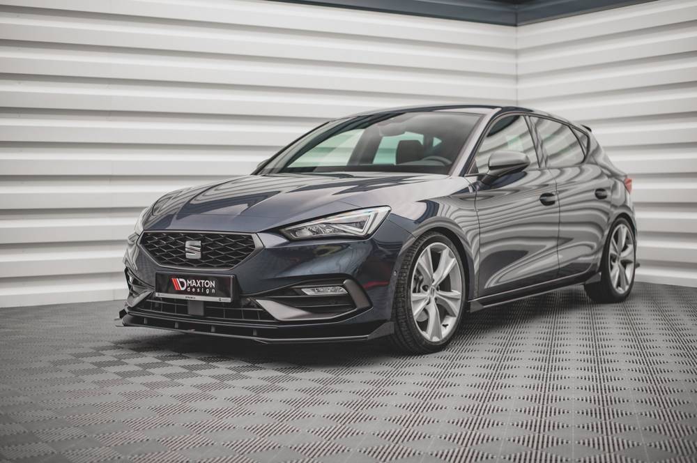 Voorspoiler met Canards Street Pro Seat Leon FR MK4