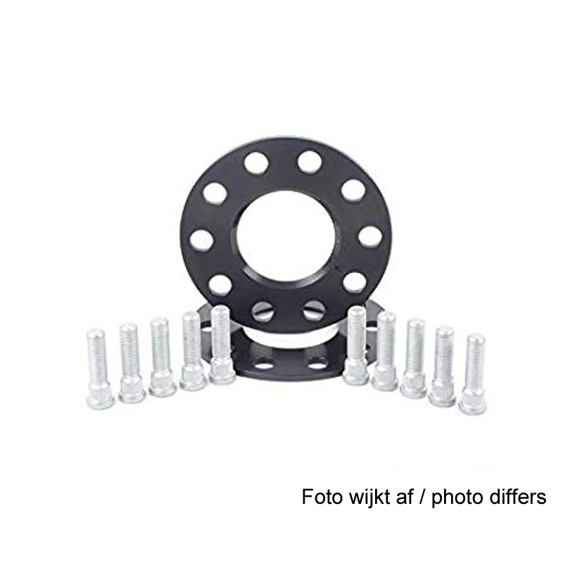 H&R DRS-Systeem Spoorverbreders 15mm 5x130 - Naaf 71,6mm - Boutmaat M14x1,5 -   Porsche - Zwart