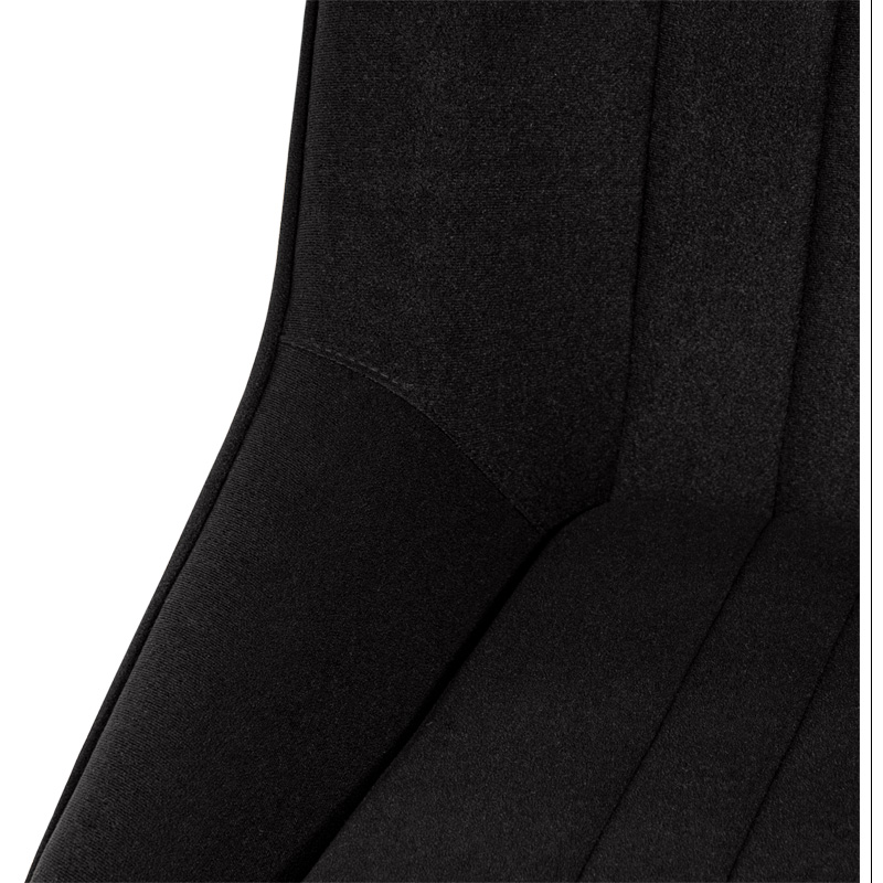 Sportstoel 'Classic' - Zwart - Vaste rugleuning - incl. sledes