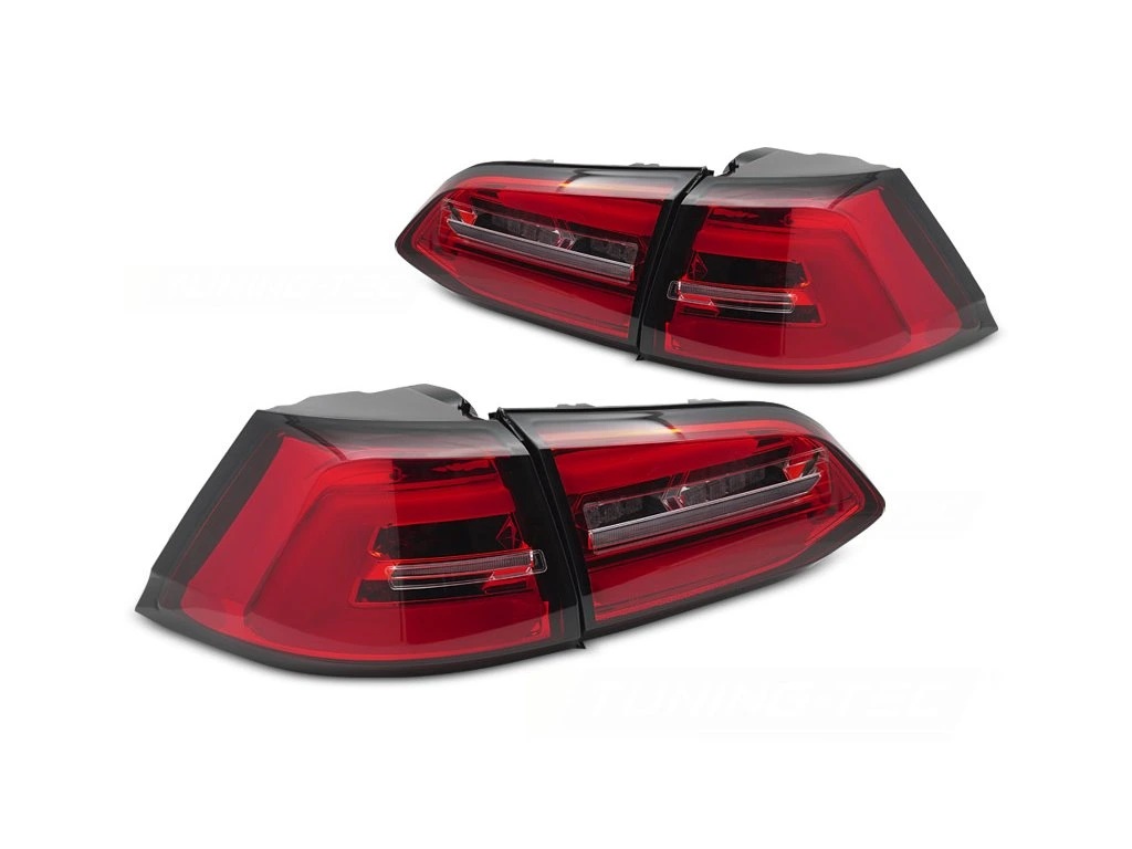 Achterlichten VW Golf VII Variant 12-17 Rood/helder G8-Look LED Tube