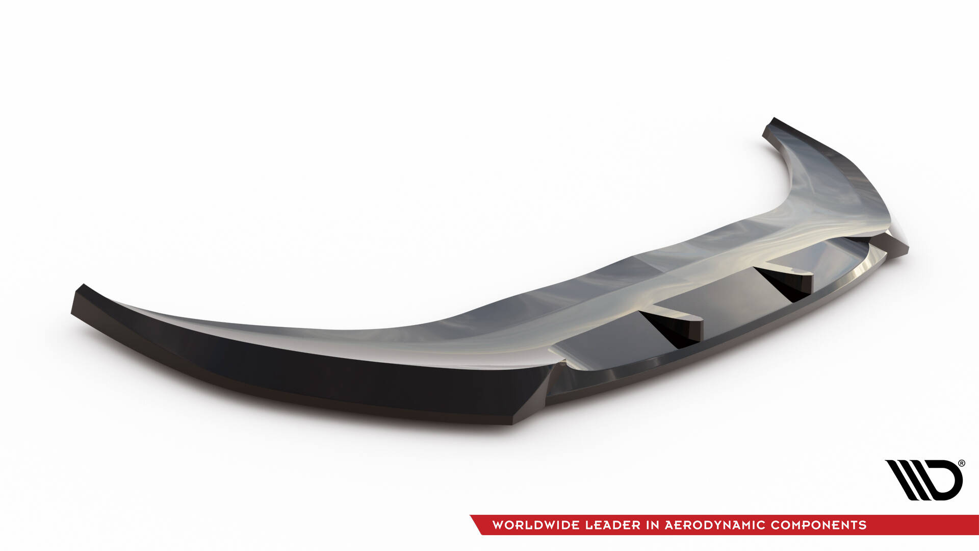 Voorspoiler Ford Transit Connect MK3 Maxton Glanzend zwart