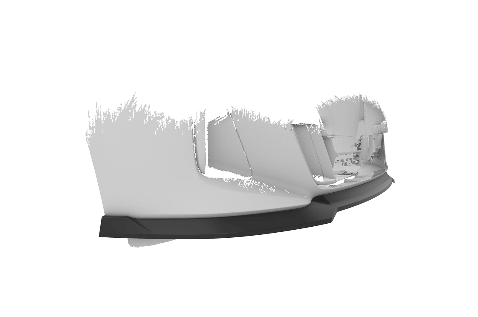 Voorspoiler BMW 6er (G32) M-Paket Glans Zwart (LCI, 07/2020–) CSR