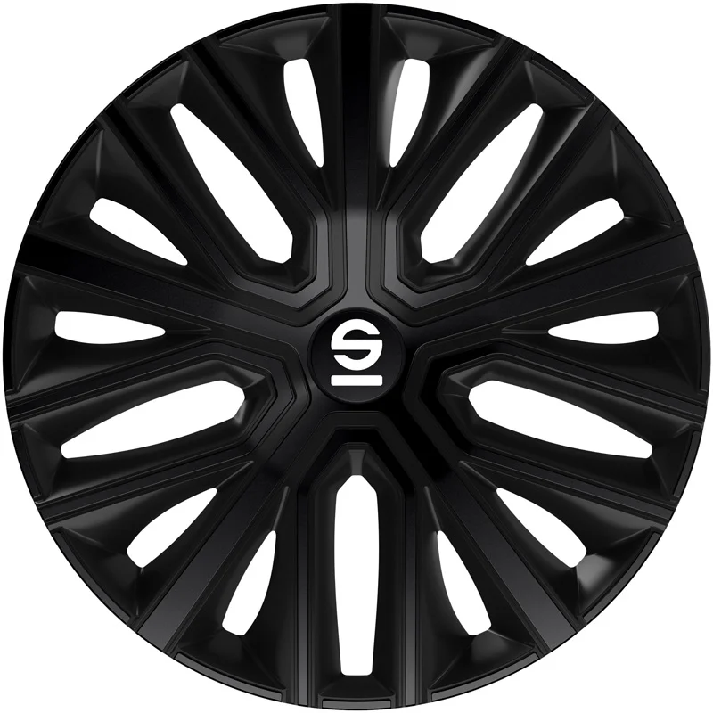 Sparco Wieldoppen Modena - 13-inch - Zwart - Set van 4 stuks