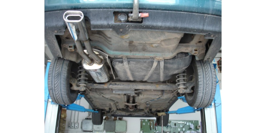 VW Golf III Variant Einddemper - 135x80 Typ 53 FOX