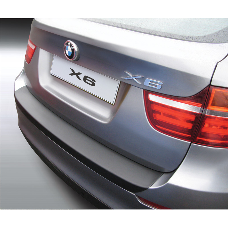 ABS Achterbumper beschermlijst  BMW X6 E71 2012-2014 Zwart