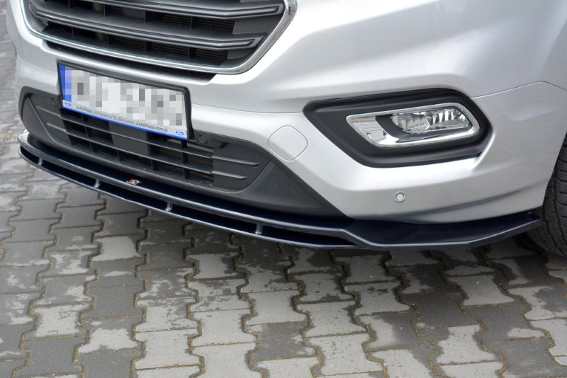 Voorspoiler Ford Transit Custom Mk.1 FL Glanzend Zwart