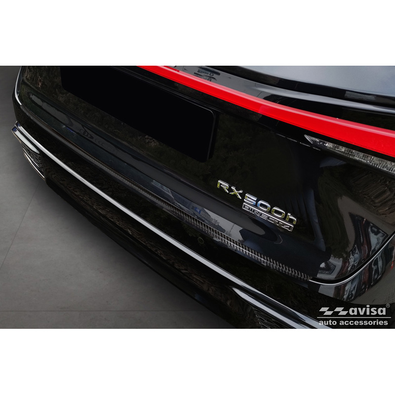 Echt 3D Carbon Achterbumperprotector  Lexus RX V (AL3) 2022-