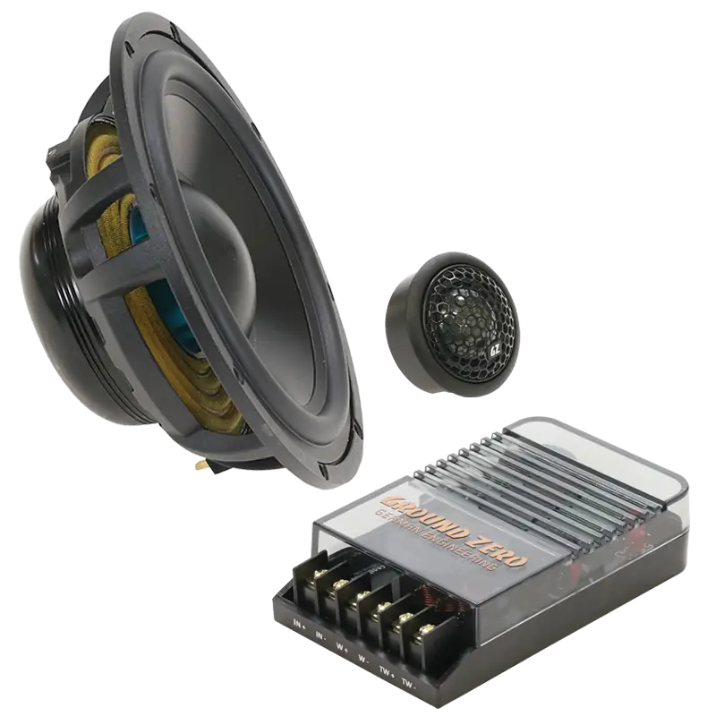 ground Zero GZUC 165.2SQ 6.5″ 2-way component Luidspreker systeem