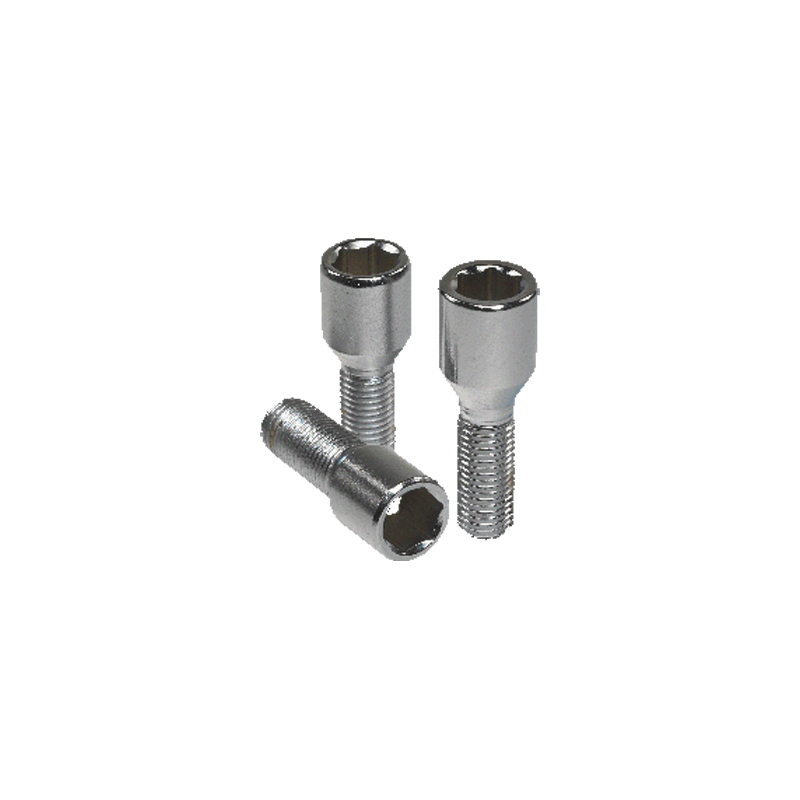 Wielbout M12x1.25 - HEX (inbus) - Konisch - Lengte 25mm