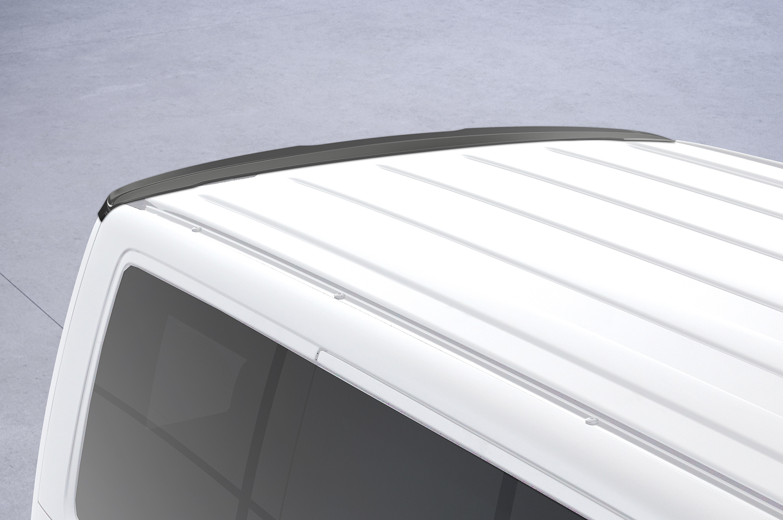 Spoiler Volkswagen Transporter T6 / T6.1 CSR Glans Zwart