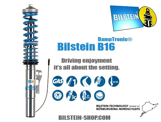 Bilstein Porsche 911 (997) 3.6 Carrera B16 Damptronic Schroefset