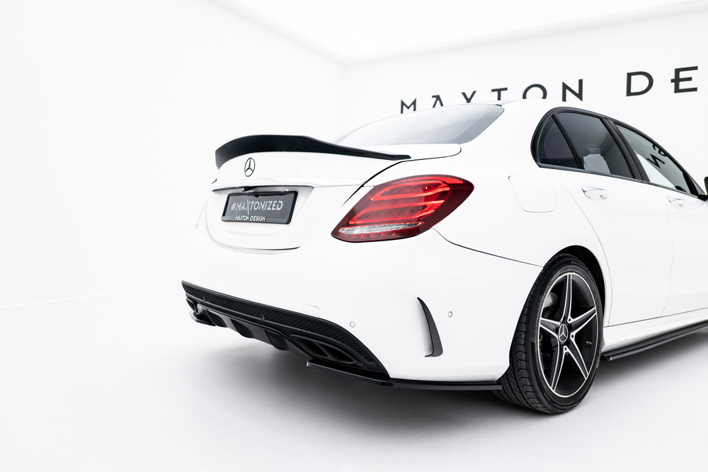 Achterzij Spoilers Mercedes-Benz C AMG-Line Sedan W205 Maxton