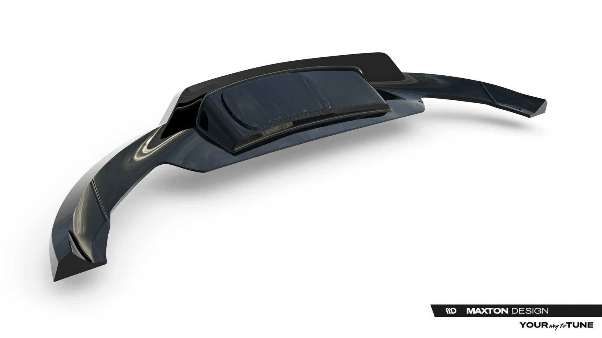 Diffusor Land Rover Range Rover Evoque Dynamic Mk2 (2018–2023) Glans Zwart