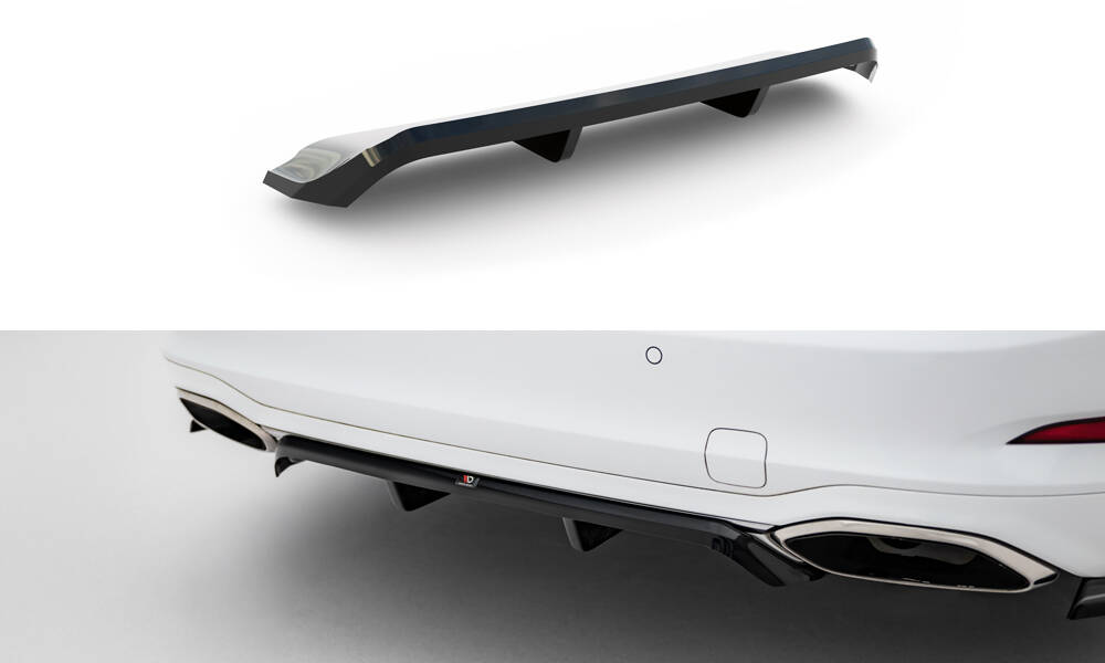 Achter Diffuser Ford Focus Vignale MK4 Maxton Glanzend zwart