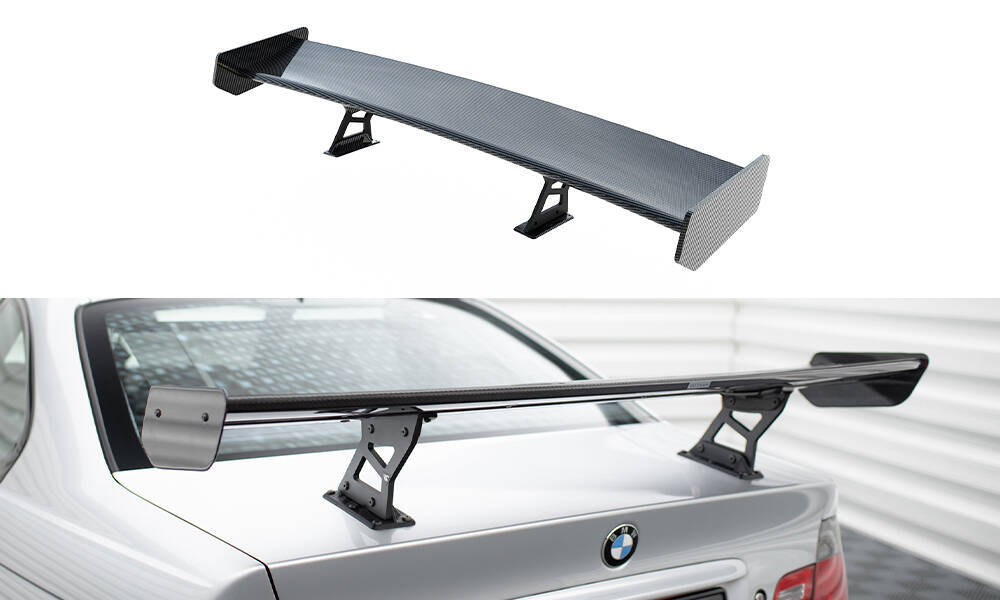 Carbon Spoiler + LED BMW 3 Coupe E46
