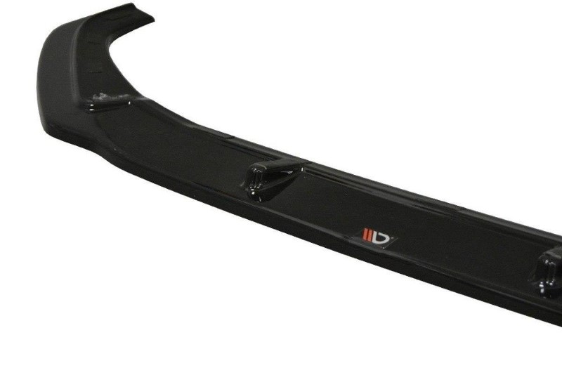 Voorspoiler Audi S4 / A4 S-Line B9 V.2 Glanzend Zwart