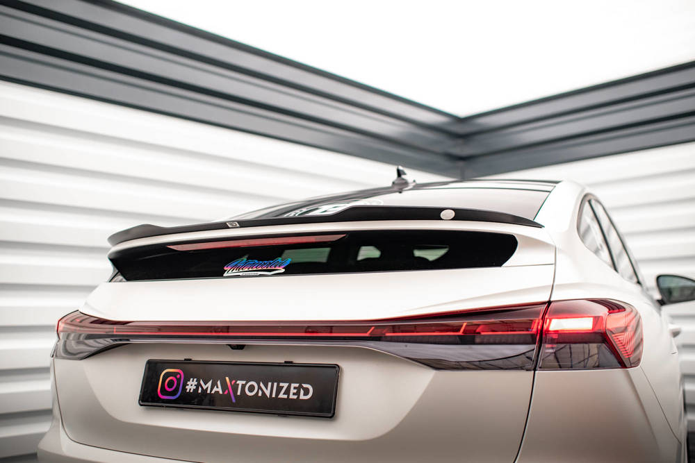 Spoiler Audi Q4 E-Tron Sportback Maxton Glans Zwart