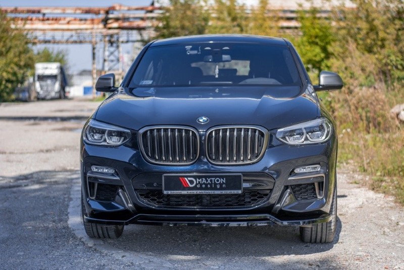 Voorspoiler BMW X4 M-Pack G02 Glanzend Zwart