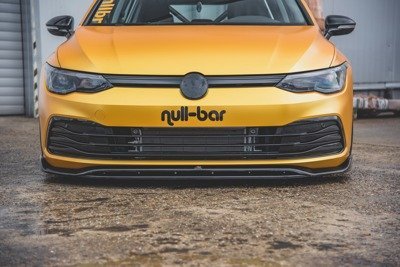 Voorspoiler Volkswagen Golf 8 Maxton Glans Zwart