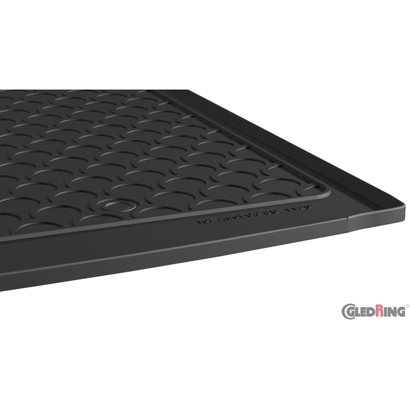 Rubbasol (Rubber) Kofferbakmat  Audi Q3 2011-2018 (Hoge laadvloer + Bagageruimtepakket incl. net)