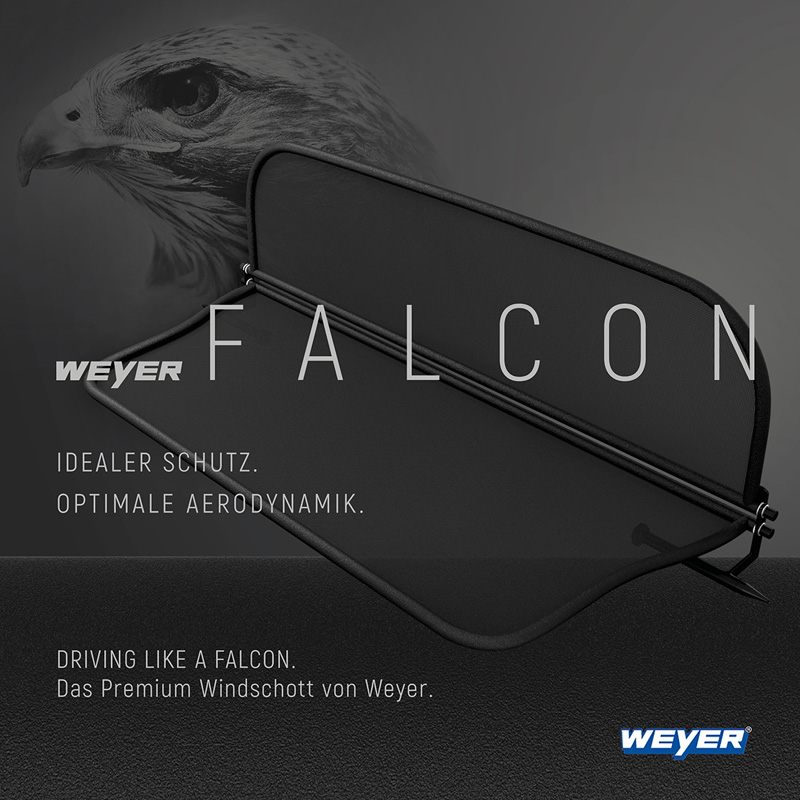 Weyer Falcon Premium Windschot  Audi A5 8T Cabrio 2009-2016