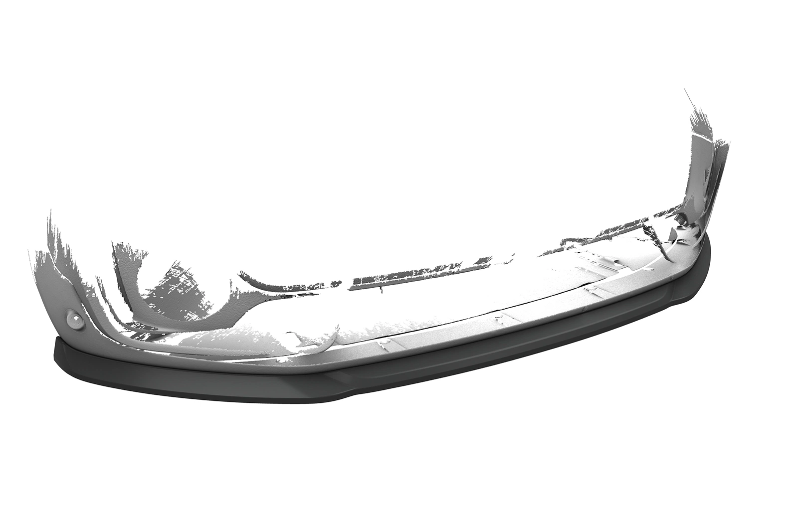 Voorspoiler Mini Clubman F54 Cooper S Glans Zwart (2015–)