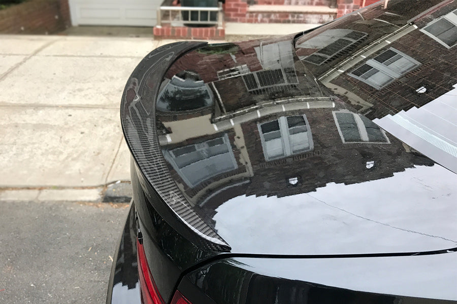 BMW F82 M4 Coupe D3 Style Carbon Fiber Spoiler 2014-2020