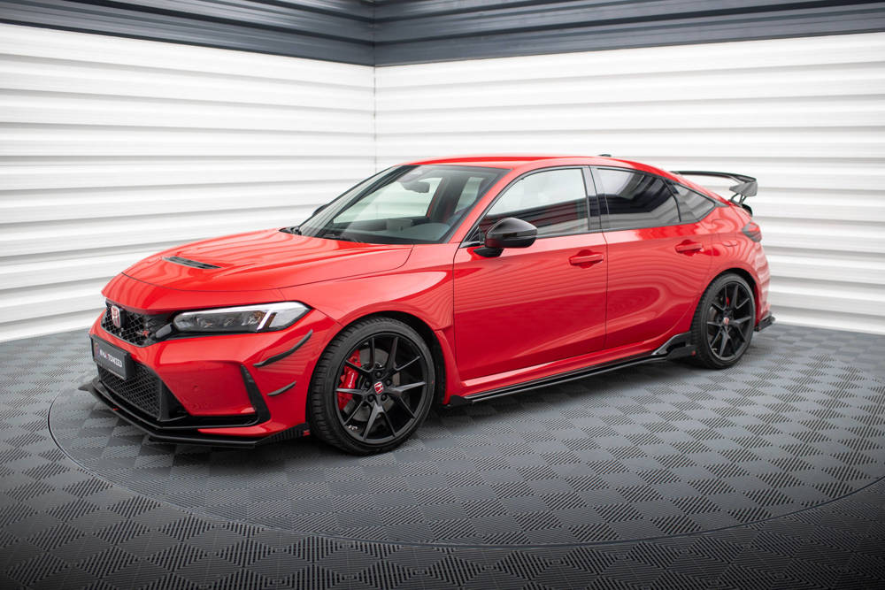 Zijskirts met Canards Street Pro Honda Civic Type-R Maxton