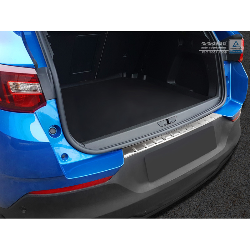 RVS Achterbumperprotector  Opel Grandland X 2017-2021 'Ribs'