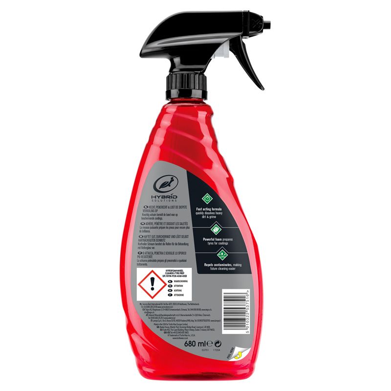 Turtle Wax HS Hyperfoam Wheel & Tyre Cleaner 680ml