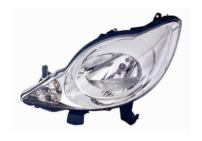 koplamp, Valeo, H4, elektr verstelb, incl stelmotortje, links Pe