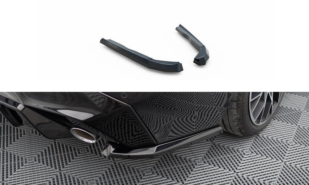 Zij Diffusers BMW 2 Serie Coupe G42 Maxton Glans Zwart