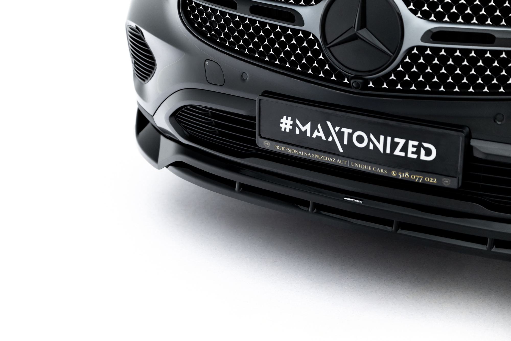 Voorspoiler Mercedes-Benz GLC Coupé 2022 – 