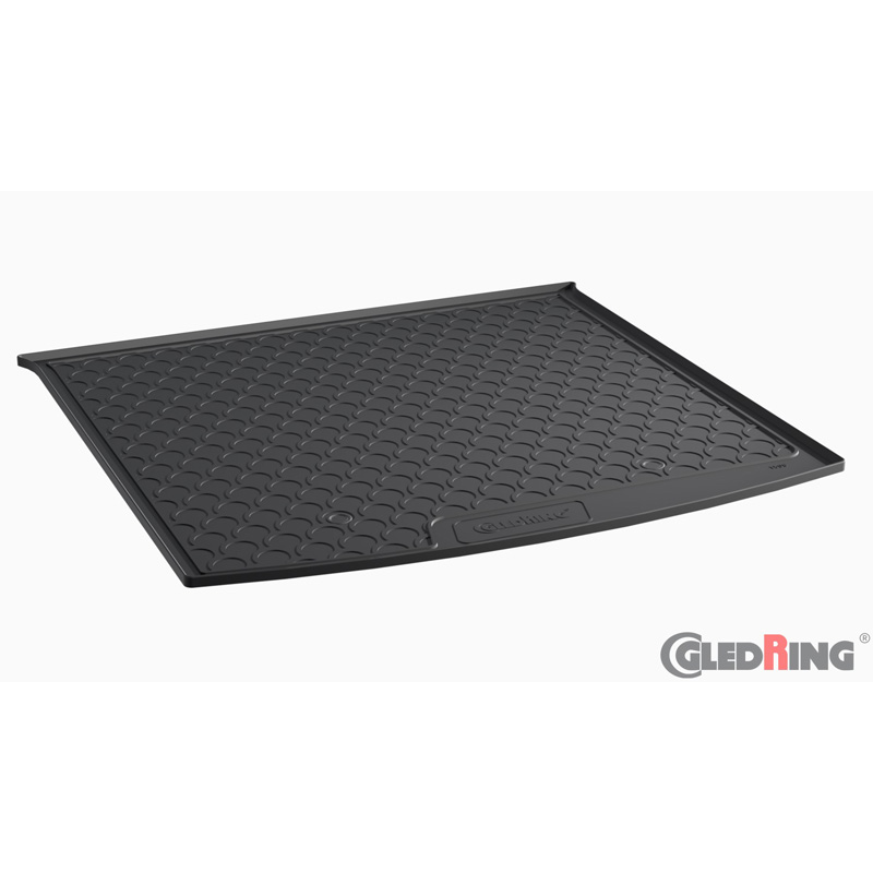 Rubbasol (Rubber) Kofferbakmat  Skoda Kodiaq (5-Personen) 2017-2024 (Hoge variabele laadvloer met reservewiel)