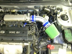 GREEN kit Hyundai Coupe 2.0i 16V 102kw (RD) met luchtmeter
